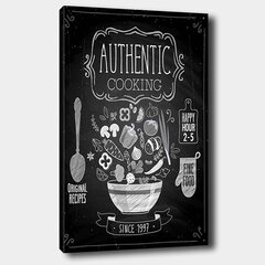 Reprodukcija Authentic cooking cena un informācija | Gleznas | 220.lv