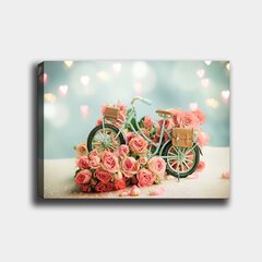 Репродукция Розы и велосипед цена и информация | Картины | 220.lv