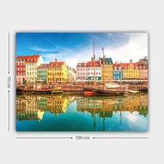 Репродукция Nyhavn, Копенгаген цена и информация | Картины | 220.lv