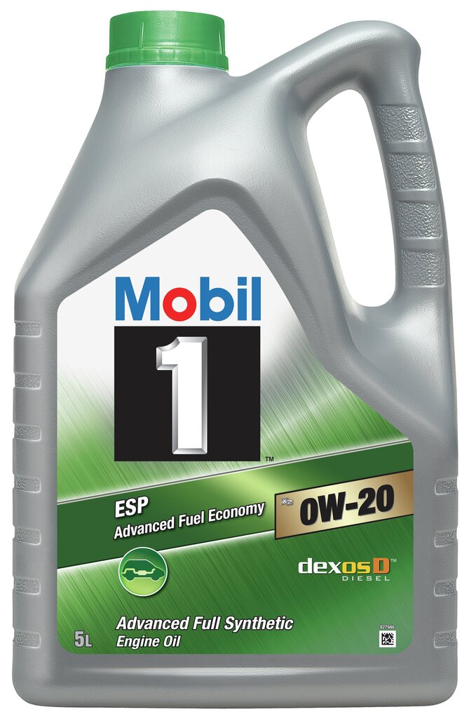 Motoreļļa Mobil 1 ESP X2 0W-20, 5L cena un informācija | Motoreļļas | 220.lv