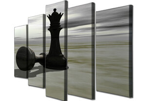 Репродукция из пяти частей Шахматы цена и информация | Картины | 220.lv