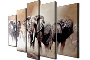 Piecu daļu reprodukcija Ziloņi cena un informācija | Gleznas | 220.lv