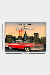 Репродукция Добро пожаловать в Сан-Франциско цена и информация | Картины | 220.lv