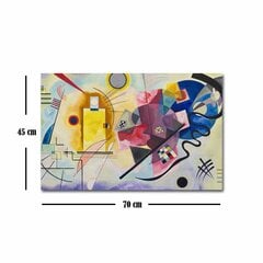 Reprodukcija Jaune rouge bleu (Wassily Kandinsky) cena un informācija | Gleznas | 220.lv