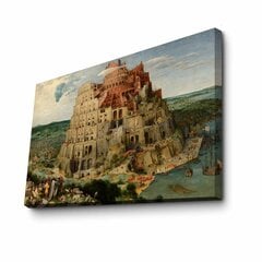 Репродукция на холсте Вавилонская башня цена и информация | Картины | 220.lv