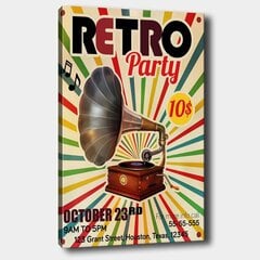 Reprodukcija Retro ballīte cena un informācija | Gleznas | 220.lv