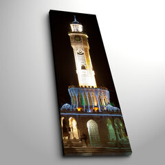 Reprodukcija Izgaismots pulksteņa tornis cena un informācija | Gleznas | 220.lv