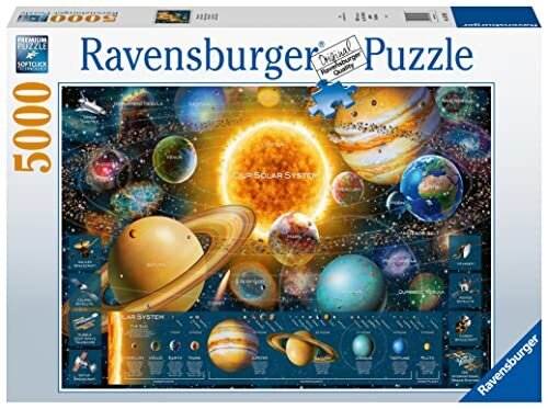 Puzle Ravensburger Planētu sistēma, 5000 d., 16720 цена и информация | Puzles, 3D puzles | 220.lv