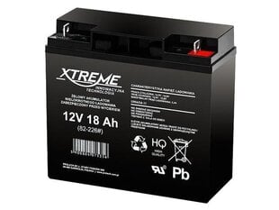 Svina akumulators Xtreme 18Ah 12V AP18/12 цена и информация | Аккумуляторы | 220.lv