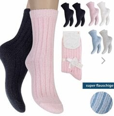 Очень мягкие носки для женщин Footstar 67288, 2 пары, черные цена и информация | Женские носки | 220.lv
