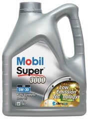 Motoreļļa Mobil Super 3000 XE 5W-30, 4L cena un informācija | Mobil Auto preces | 220.lv