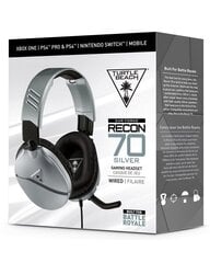 Turtle Beach Recon 70 Silver cena un informācija | Austiņas | 220.lv