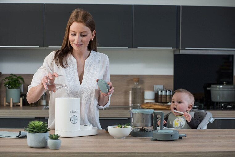 Blenderis - tvaicētājs Beaba Babycook Neo, 912773, Grey/White cena un informācija | Bērnu pārtikas pagatavošanas ierīces | 220.lv