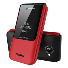 Aiwa FP-24RD Red cena un informācija | Mobilie telefoni | 220.lv