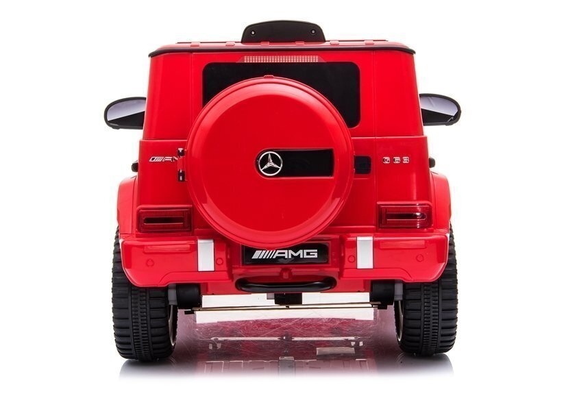Vienvietīgs elektromobilis "Mercedes G63 AMG", sarkans цена и информация | Bērnu elektroauto | 220.lv