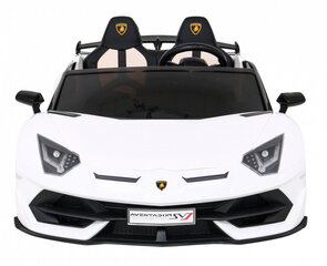 Divvietīgs elektromobilis "Lamborghini SJV drift", balts цена и информация | Электромобили для детей | 220.lv