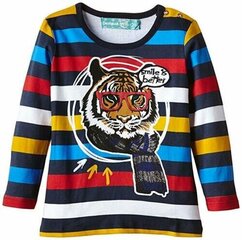 DESIGUAL Bērnu T-krekls ar garām piedurknēm TS_CHIVITE - 57T39A0 / 5000 цена и информация | Футболка для малышки фуксия | 220.lv