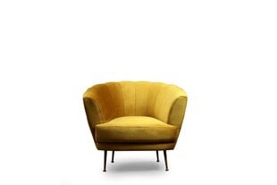Krēsls Kalune Design Daisy, dzeltens cena un informācija | Atpūtas krēsli | 220.lv
