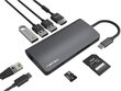 Multi Port Fowler 2 USB-C PD. 3x USB 3.0 цена и информация | Adapteri un USB centrmezgli | 220.lv