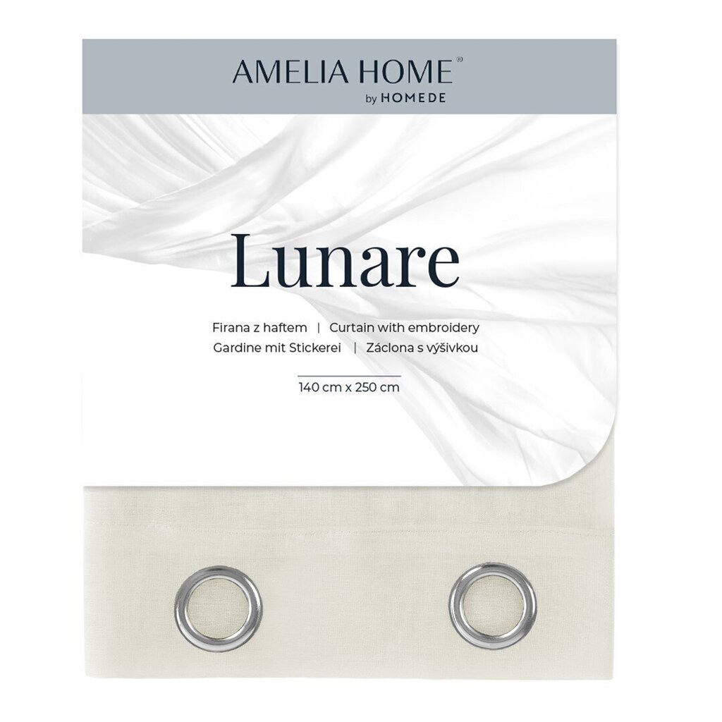 AmeliaHome aizkars Lunare цена и информация | Aizkari | 220.lv