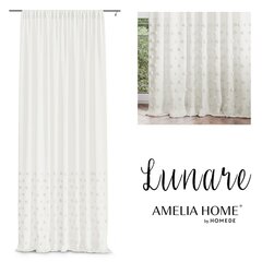 AmeliaHome aizkars Lunare цена и информация | Шторы, занавески | 220.lv