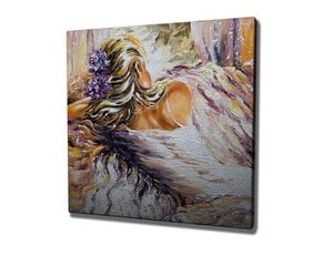 Репродукция Девушка с цветами в волосах цена и информация | Картины | 220.lv