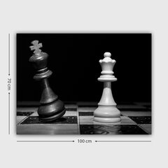 Reprodukcija Šahs (black and white) cena un informācija | Gleznas | 220.lv