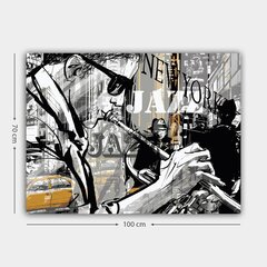 Reprodukcija New York Jazz cena un informācija | Gleznas | 220.lv