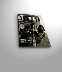 Reprodukcija Melns retro automobilis cena un informācija | Gleznas | 220.lv