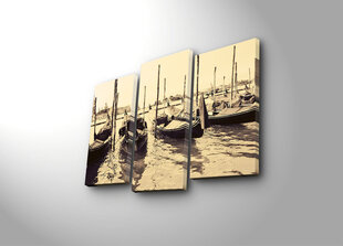 Triju daļu reprodukcija Gondolas цена и информация | Картины | 220.lv