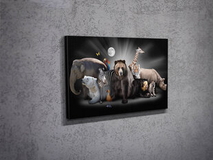 Reprodukcija Savvaļas dzīvnieki cena un informācija | Gleznas | 220.lv