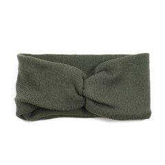 Повязка на голову для девочек 18384Z, зеленая цена и информация | Шапки, перчатки, шарфы для девочек | 220.lv
