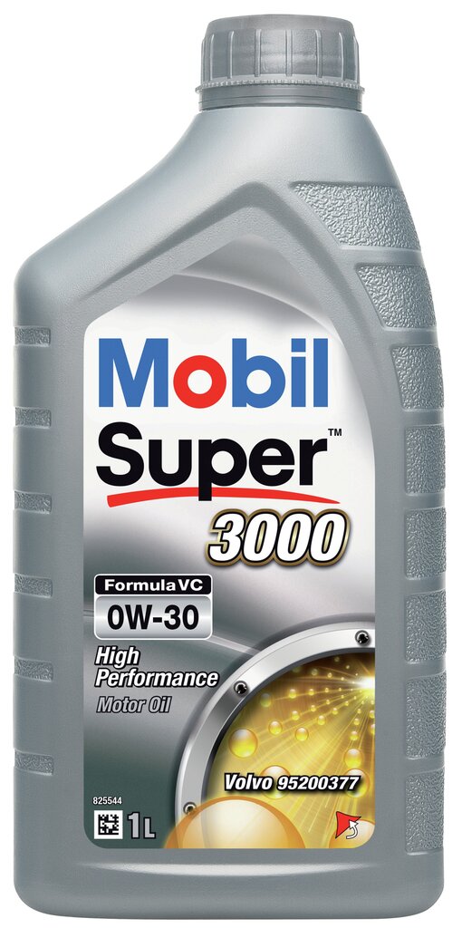 Eļļa Super 3000 Formula VC 0W-30 Sintētiska Motoriem 1 l MOBIL 0W30 F-VC цена и информация | Motoreļļas | 220.lv