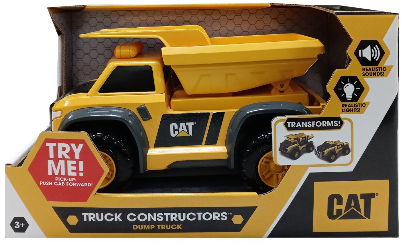 Transformējamais transportlīdzeklis CAT Truck Constructors, 83192 cena un informācija | Rotaļlietas zēniem | 220.lv