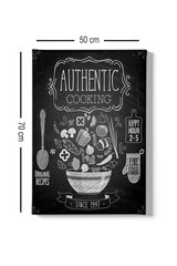Reprodukcija Authentic cooking cena un informācija | Gleznas | 220.lv
