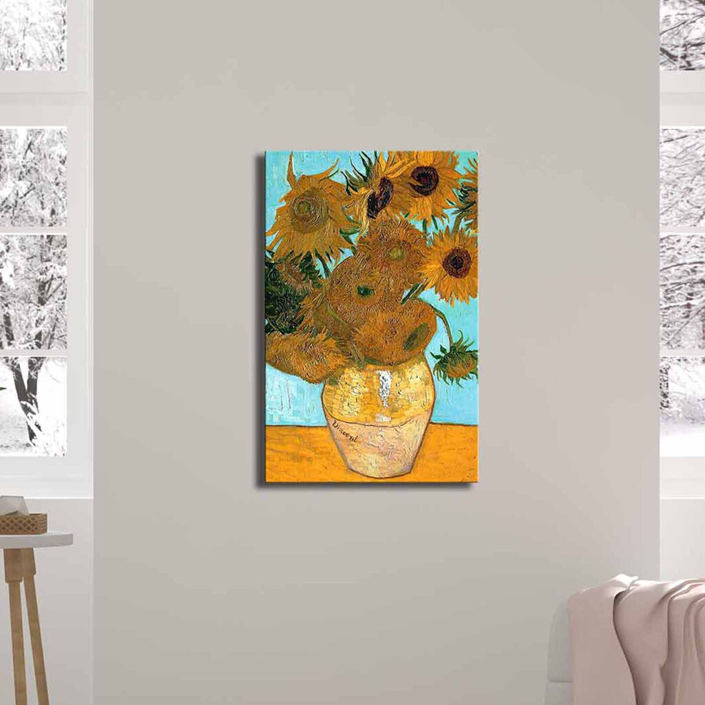Reprodukcija Saulespuķes (Vincent Van Gogh) cena un informācija | Gleznas | 220.lv
