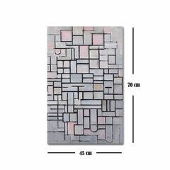 Репродукция Composition 6 (Piet Mondrian) цена и информация | Картины | 220.lv