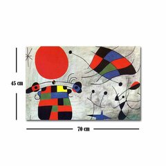 Reprodukcija Abstrakcija (Joan Miro) cena un informācija | Gleznas | 220.lv