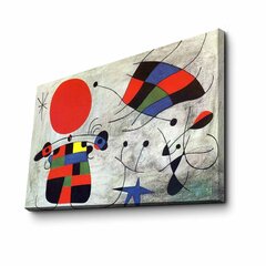 Reprodukcija Abstrakcija (Joan Miro) cena un informācija | Gleznas | 220.lv