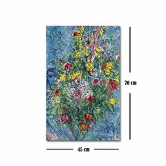 Reprodukcija Ziedu pušķis (Marks Šagāls) cena un informācija | Gleznas | 220.lv