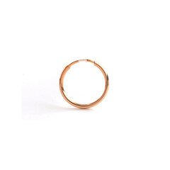 Одна золотая серьга-кольцо ZAK10-1 цена и информация | Серьги | 220.lv
