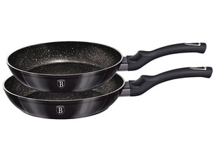 Berlinger Haus pannu komplekts Metallic Line Carbon, 2 gab. цена и информация | Cковородки | 220.lv