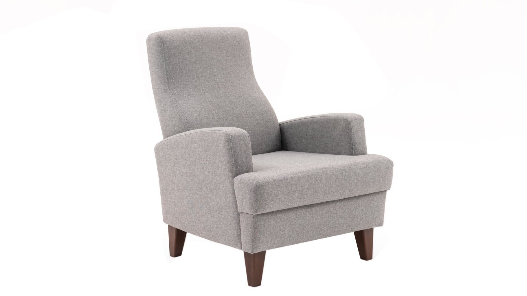 Krēsls Kalune Design Kana Bergere, gaisi pelēks cena un informācija | Atpūtas krēsli | 220.lv