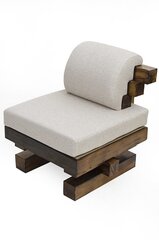 Кресло Kalune Design Juna JR, коричневое цена и информация | Кресла в гостиную | 220.lv