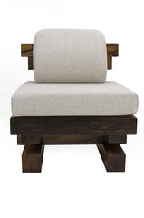 Кресло Kalune Design Juna JR, коричневое цена и информация | Кресла в гостиную | 220.lv