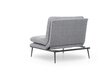 Krēsls Kalune Design Martin Solo, pelēks cena un informācija | Atpūtas krēsli | 220.lv