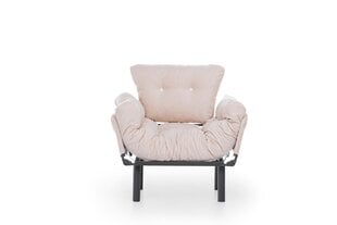 Paplašināms krēsls Kalune Design Nitta Single, brūns цена и информация | Кресла в гостиную | 220.lv