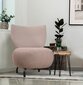 Krēsls Kalune Design Loly, rozā cena un informācija | Atpūtas krēsli | 220.lv