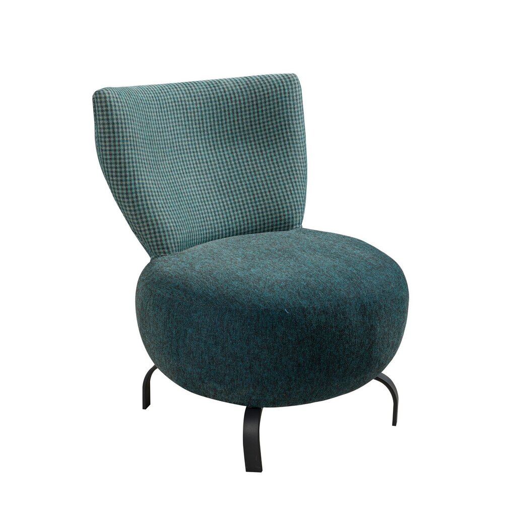 Krēsls Kalune Design Loly, zils цена и информация | Atpūtas krēsli | 220.lv