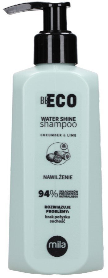 Mila Professional BeECO Water Shine mitrinošs šampūns matiem цена и информация | Šampūni | 220.lv